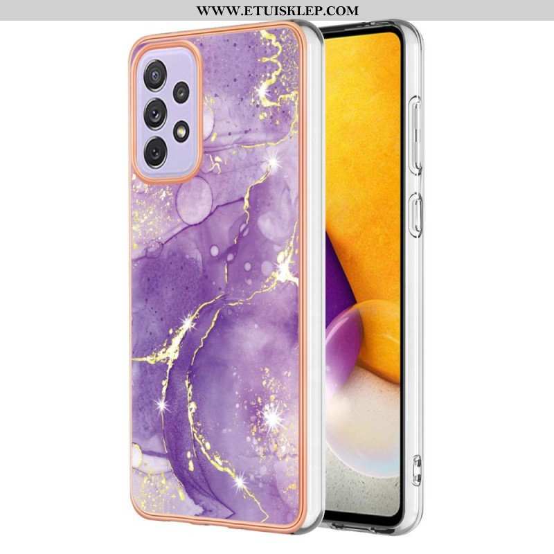 Etui do Samsung Galaxy A13 Silikonowy Elastyczny Marmur